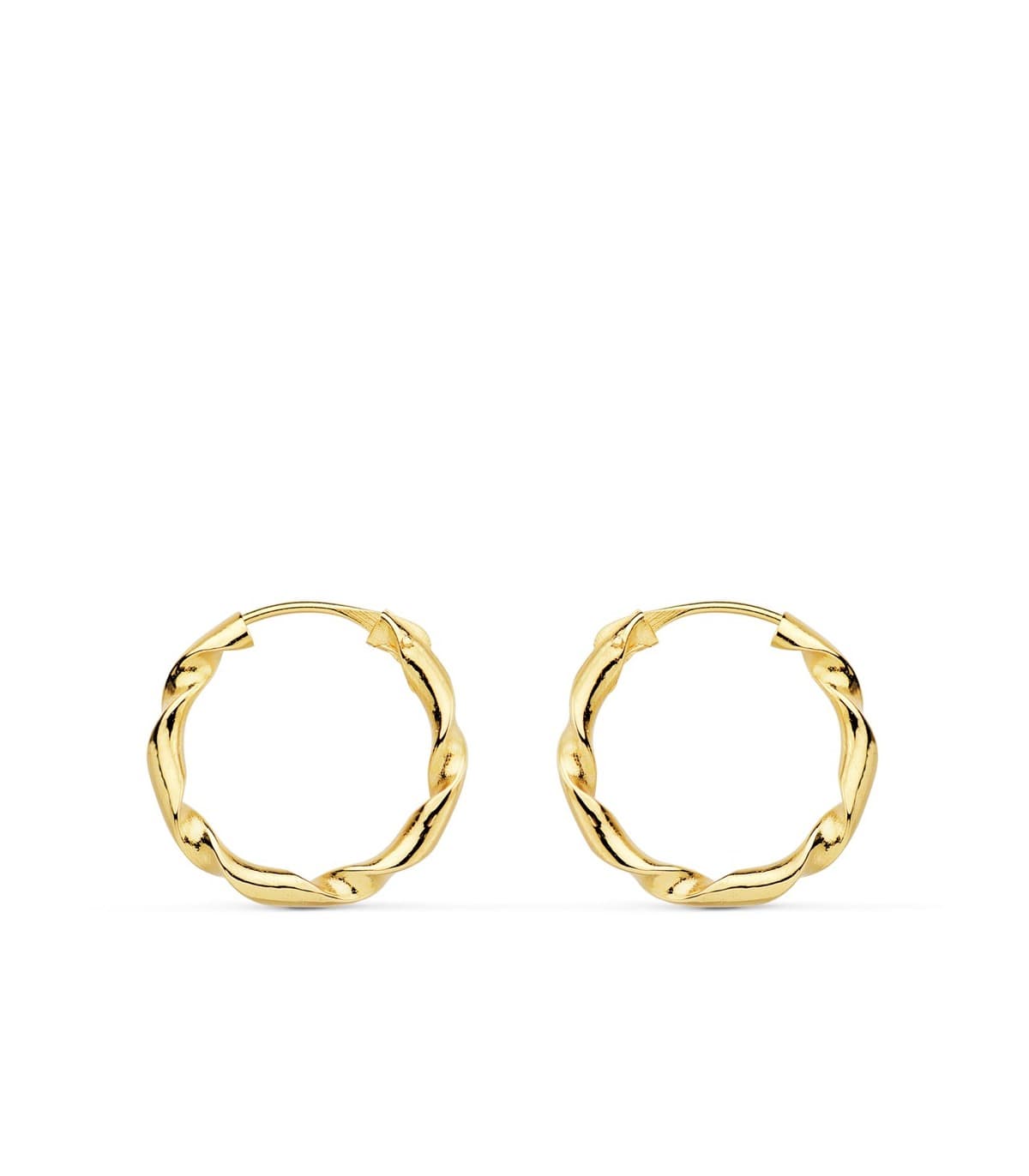 Creolen gedreht 750 Gelbgold 18002 Ø 16 mm
