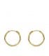 Pendientes aro de oro amarillo Melisa 14mm 18 Ktes