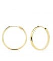 Pendientes oro amarillo Carmela 25mm 18 Ktes