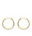 Pendientes Aros Morgana Oro 18K 16mm