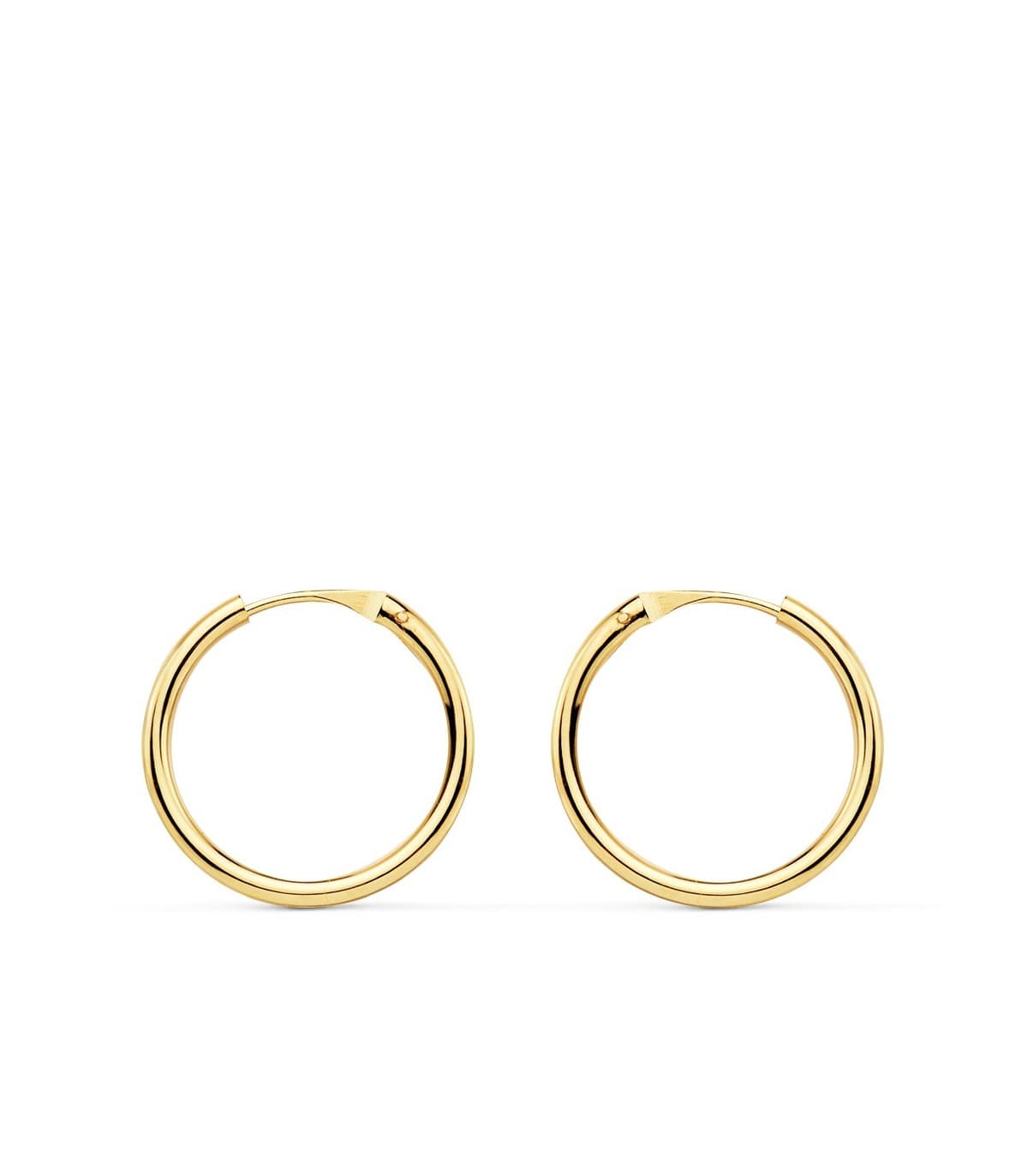 Pendientes aro de oro amarillo Melisa 16mm 18 Ktes