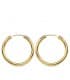 Pendientes aro de oro amarillo Melisa 20mm 18 Ktes