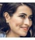 Boucles d'oreilles pour femme or bicolore 18k Arbre de Vie