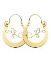 Criollas Canarias Oro Amarillo 18 K 26 MM