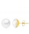 Boucles d'oreilles Ah Young Perle du Japon Or Jaune 18 K 11,5MM