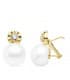 Pendientes Perlas Cultivadas Oro Amarillo 18 K 11 MM