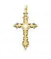 Anhänger Kreuz mit Jesus 750 Gold 16950