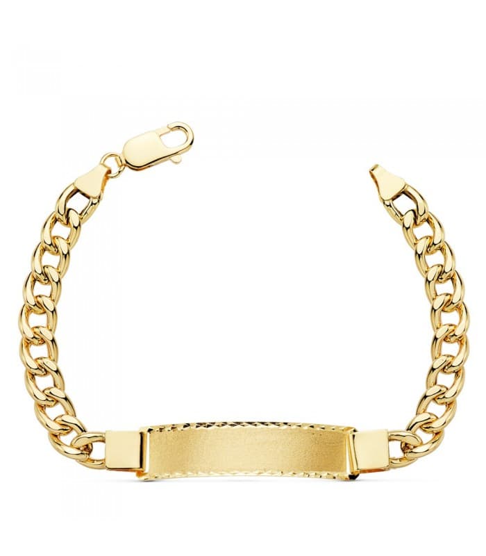 Gourmette Homme maille gourmette Abel Or 18K
