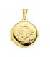 Pendentif porte-photo Rond Or 18 K 21 MM