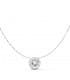 Collier Anna serti Clos Or Blanc 18 K