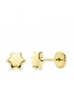 Kinder-Ohrringe 750er Gold Stern 18393