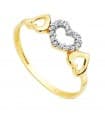 Ring Gold 18K /750er Herz 19486