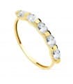 Damenring Gelbgold 18K 19494-oa