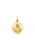 Medalla Virgen Carmen bisel 14mm - comprar joyas online