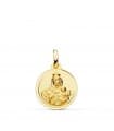 Madonna von Karmel Medaille 18K Gold P5002-116