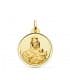 Medalla Virgen Carmen bisel 24mm