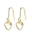 Ohrringe 750 Gold 18987 Herz