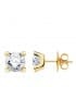Boucles d'oreilles femme Victoria Or Jaune 18K