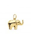 Colgante Elefante de la Suerte Oro Amarillo 18k 16 mm