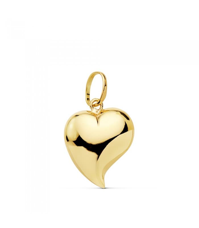 Herzförmiger Anhänger, 15 mm, Symbol der Liebe | Anhänger für Damen