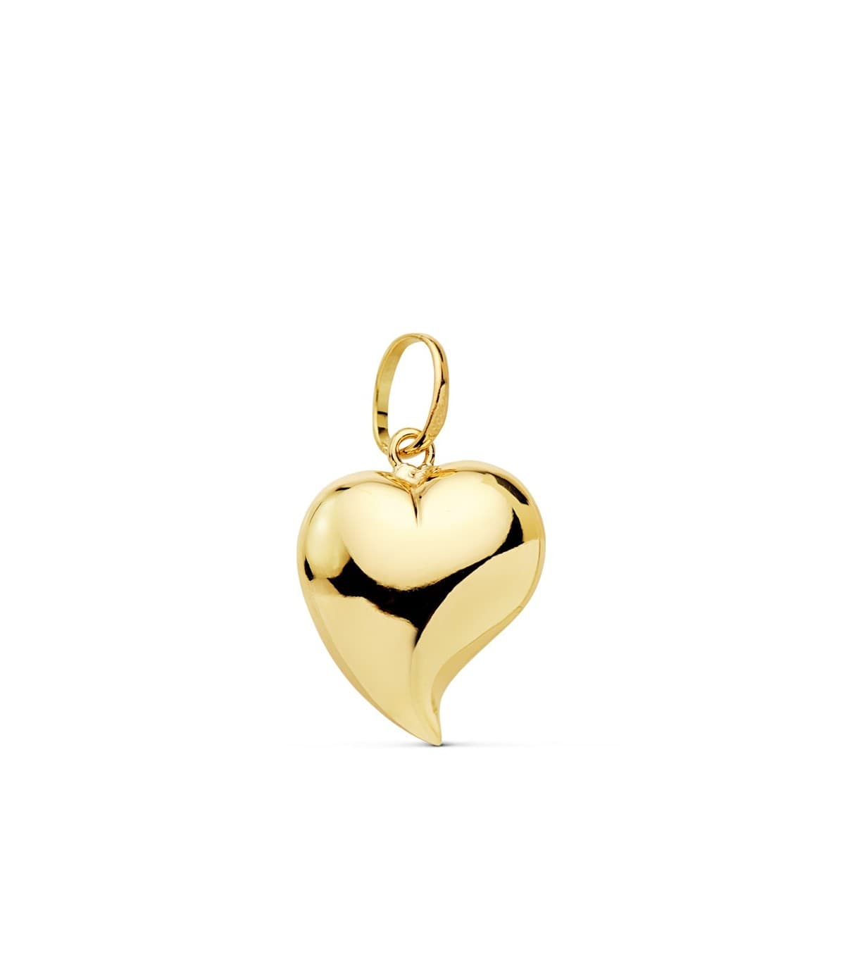 Charm in forma di cuore, ciondolo 15 mm, simbolo amore | Ciondoli donna
