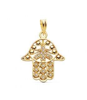 Anhänger Hand der Fatima 25000106 Gelbgold 750