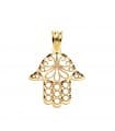 Pendentif Main de Fatma Hamsa Or 18K 20 mm