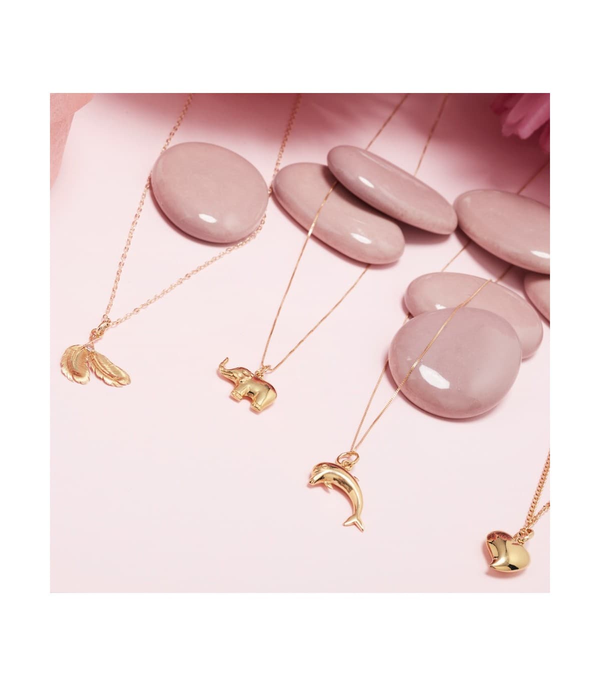Elefante portafortuna lucido, ciondolo in oro 750/18 kt, 16 mm, acquista online