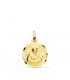 Medaglia San Benedetto oro 18kt 16mm, medaglia sacra cattolica antica.