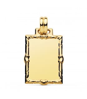 Anhänger mit Gravur 18K Gelbgold P6497-26