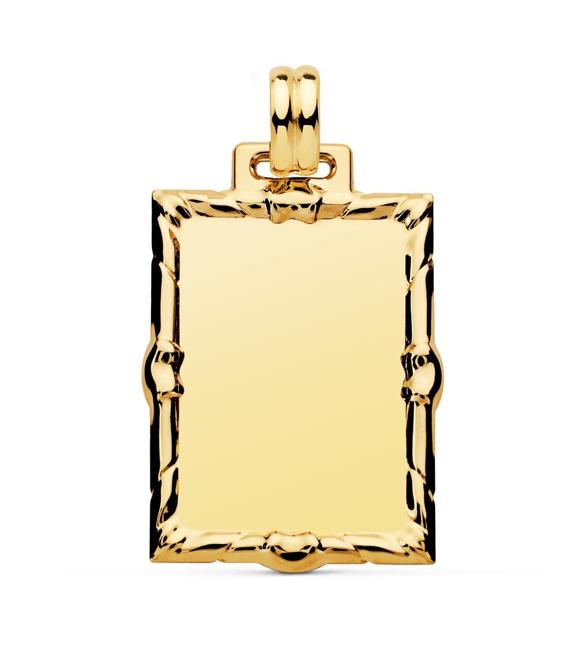 joya personalizable foto oro 18 kilates letras manuscritas grabado