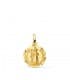 Médaille enfant remède or 18 carats 14mm