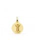 Médaille Divine Enfant Jésus Or 18K 14 mm