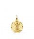 Medalla religiosa Divino Niño Jesús Oro 18k 16 mm joya bebé bautizo