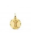 18K MÉDAILLE RONDE BÉBÉ 16MM