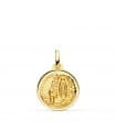Heilige Maria Lourdes Medaille 750 Gold P8068-116