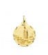 Medalla Virgen de Fátima Medalla religiosa Virgen oro amarillo 18 Kilates Joya personalizada Mujer Comunion niña grabado