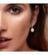 Pendientes Perlas Lágrima Oro Blanco 24 MM joyas nupcial boda novia baratos