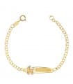 Baby ID Armband 750er Gold | 17000163