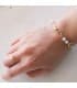 Pulsera Soledad oro 18 ktes 