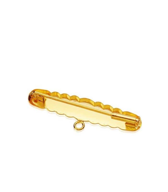 Épingle à nourrice or 18  carats nuage