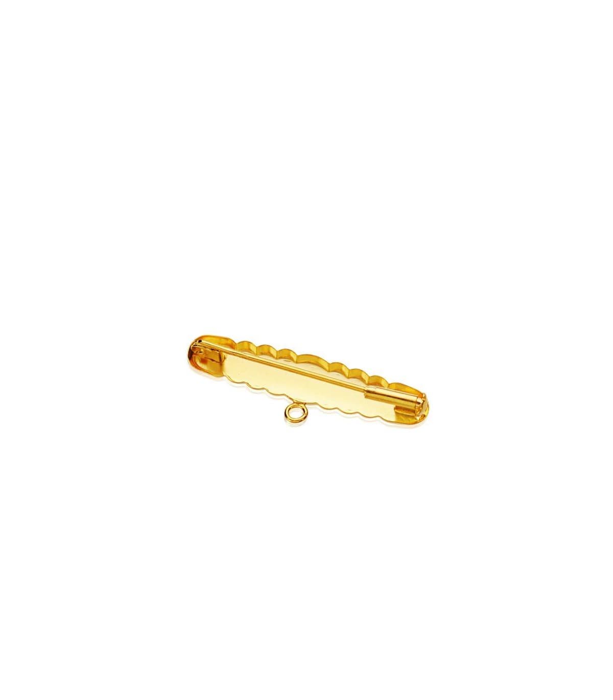 Alfiler oro  18 ktes nube