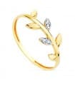 Bague femme 2 Ors 18K Branch