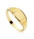 Sello cadete Filippo Oro Amarillo 18K regalo anillo comunión niño joya personalizada grabado