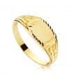 Siegelring für Jungen, 18K Gold 23000094