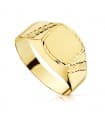 Chevalière enfant Zyan or jaune 18K