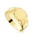 Sello cadete Máximo Oro Amarillo 18K anillo niño comunion