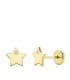 Boucles d'oreilles Enfant Or 18K Moana Étoile Line 6 mm | Cadeau enfant | Bijoux pour enfants