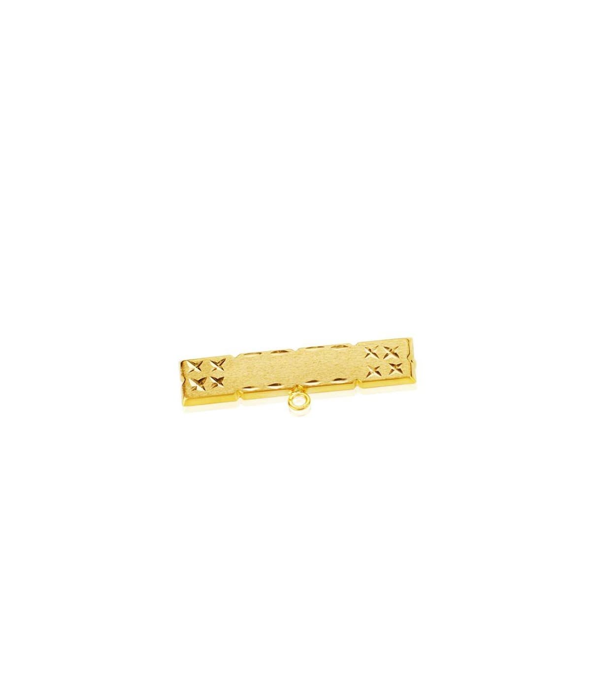Alfiler oro  18ktes estrellas