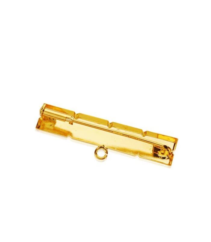 Épingle à nourrice or 18 carats étoiles